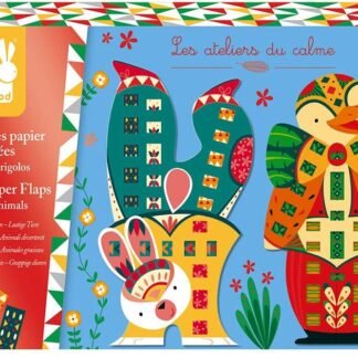 VENTA Janod 7881 - Tiras de Papel Trenzadas Animales Graciosos